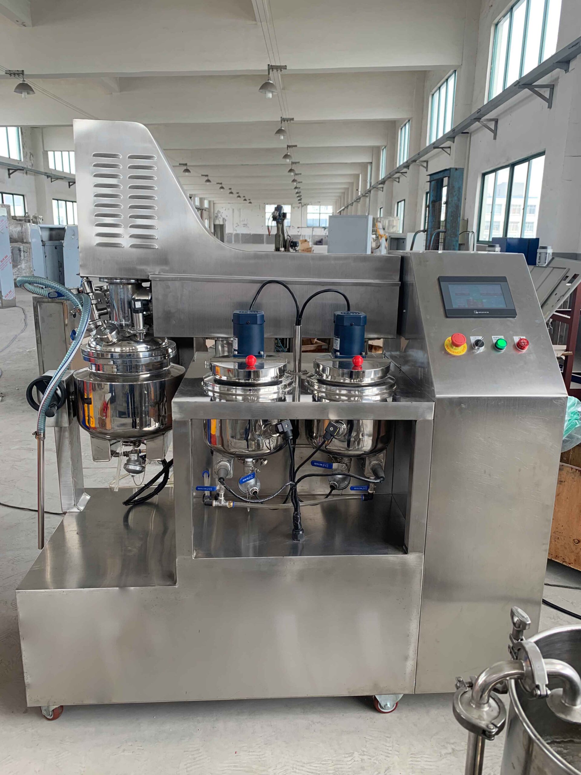 ZJR-10L cover lifting vacuum homogenizer mixer