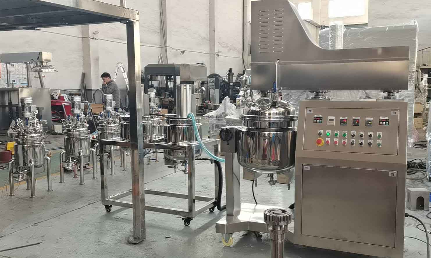 50L vacuum homogenizer mixer